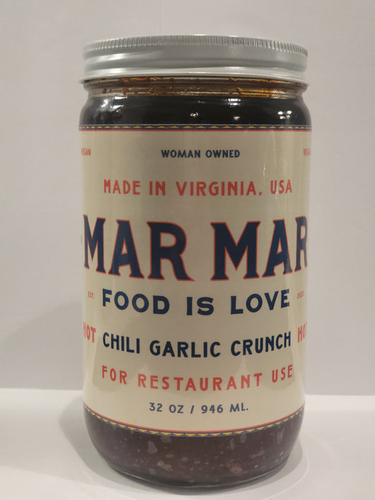 32oz Jar | Hot Version | Chili Garlic Mar Mar