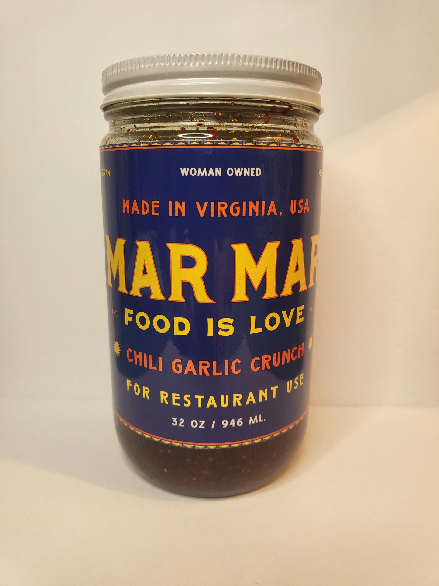 32oz Jar | Original Version | Chili Garlic Mar Mar